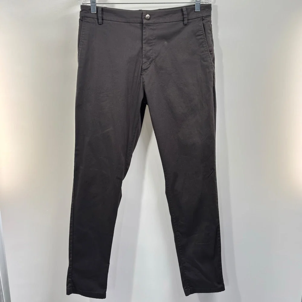 Birddogs Slim Fit Pants 32x32 (Fit 32x31) Gray Stretch Built In Liner Athletic
